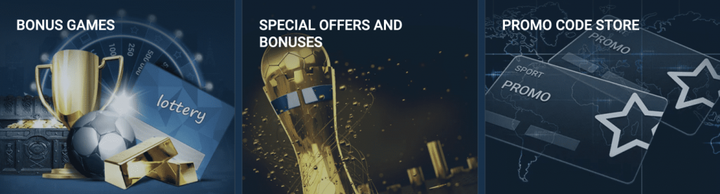 Bonuses and promotions